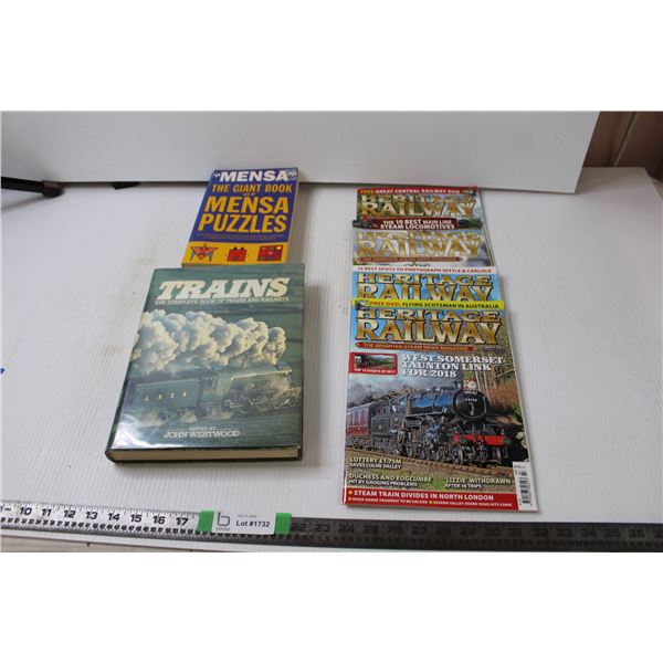 Train Magazines and Train Book