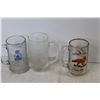 Image 5 : Home Made Beer Bottle Glasses - Glasses Cat Cup (chipped) - Sharp Cold Pack Cheese Food Container