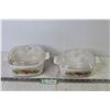 Image 1 : (2) Corning Ware Casserole Dishes w/Lids