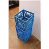 Image 4 : * (3) Blue Plastic Crates