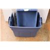 Image 2 : * Storage Tub with Two Plastic Crates