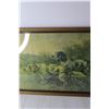 Image 3 : Framed Art of Dogs - 16" x 22"