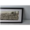 Image 2 : Framed Picture of a Vintage Boys Camp - 10 1/2" x 25"