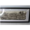 Image 3 : Framed Picture of a Vintage Boys Camp - 10 1/2" x 25"