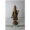 Image 1 : Brass Buddha Statue