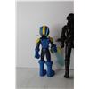 Image 8 : (3) Action Figures - Spiderman, Clone Trooper, Mega Man