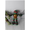 Image 2 : (2x Bid Price) (4) TMNT Action Figures