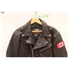 Image 4 : *Mens Harley Davidson Leather Jacket with Canada Patch - Size M
