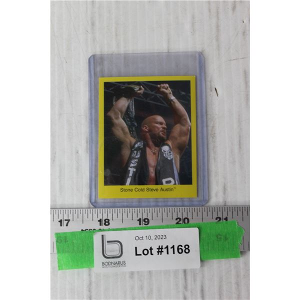 WWF Stone Cold Steve Austin Rookie Trading Card - Bodnarus Auctioneering