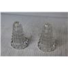 Image 2 : Glass Decanter - Glass Salt & Pepper Shakers - Crystal Bowl