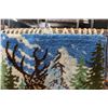 Image 2 : Vintage Hanging Stag Rug (35" x 46")