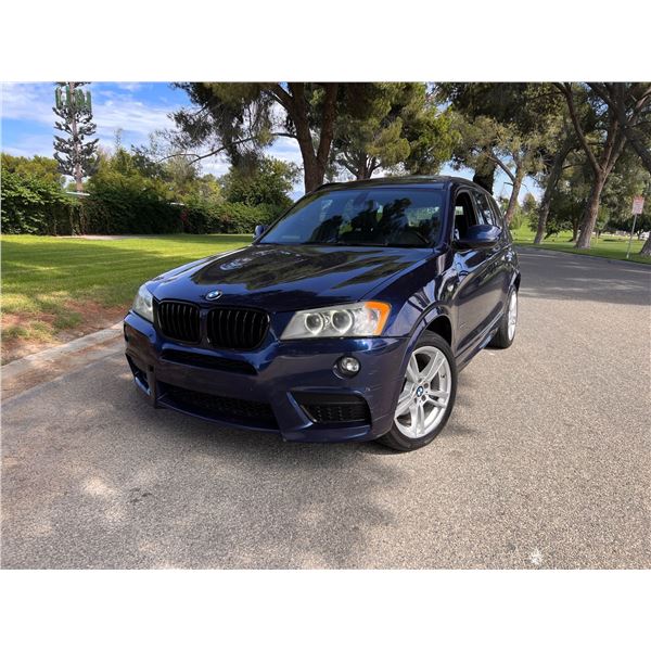 2012 BMW x3 M sport