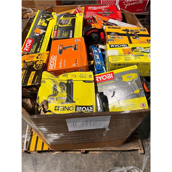 Pallet #416 - Home Depot y Mercancia general