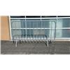 Image 1 : 48" X 77" STANDING METAL BARRIER CAN BE HOOKED TOGETHER WITH OTHERS