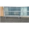 Image 2 : 48" X 77" STANDING METAL BARRIER CAN BE HOOKED TOGETHER WITH OTHERS
