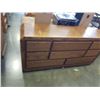 Image 2 : WOODEN 8 DRAWER DRESSER