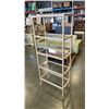 Image 1 : 5 TIER GLASS SHELVING UNIT