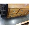 Image 2 : WOODEN 8 DRAWER DRESSER