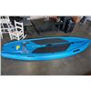 Image 2 : BRAND NEW BLUE 9.5FT SEAFLO STAND UP PADDLE BOARD W/ PADDLE