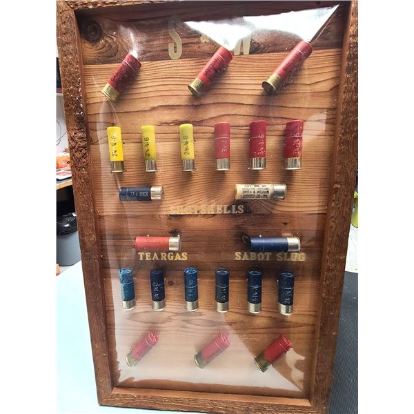 Unique Smith & Wesson Shotgun Shell Ammo Display Board