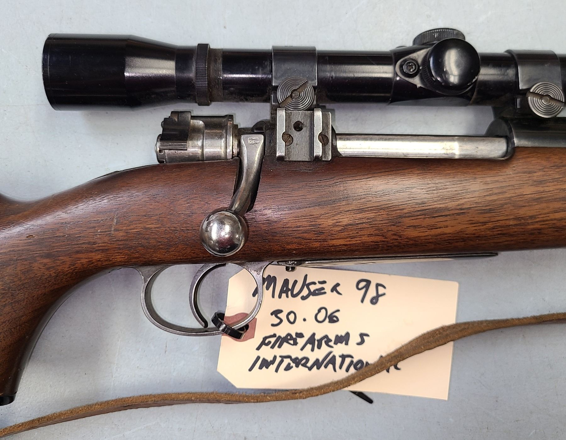 Firearms International Mauser Action 30-06 Bolt Action Rifle c/w Scope
