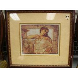 "Flora" Print, valued at $105 Framed and Signed