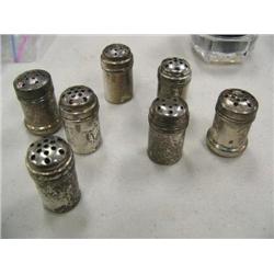 Sterling Silver Salt & Pepper shakers - (74)