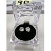 Image 1 : 1 ct plus CZ stud earrings - (74)