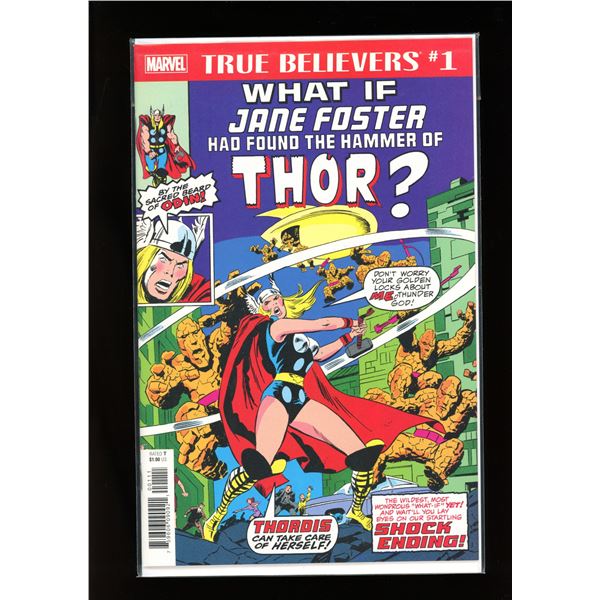 Marvel True Believers What If Jane Foster Had Found The Hammer Of Thor #1