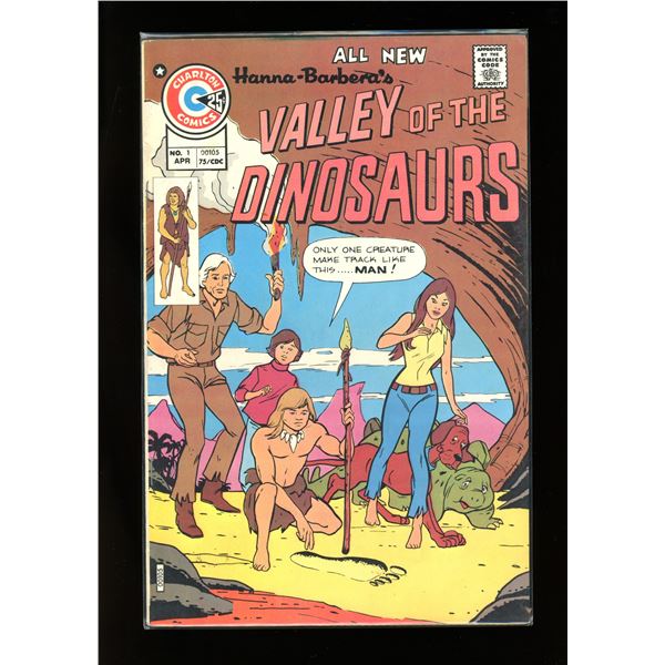 Charlton Comics Valley Of The Dinosaurs #1