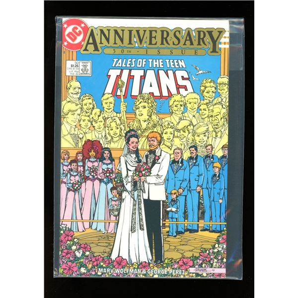 DC Tales Of The Teen Titans #50 (Terry Long and Donna Troy Marriage)