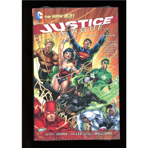 DC The New 52 Justice League Volume 1 Origin Hardcover Book Factory Wrapped NEW