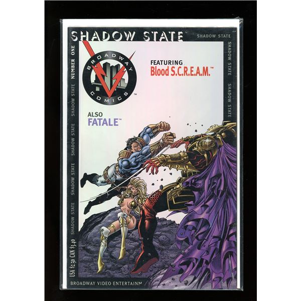 Broadway Comics Shadow State #1 Foil Cover