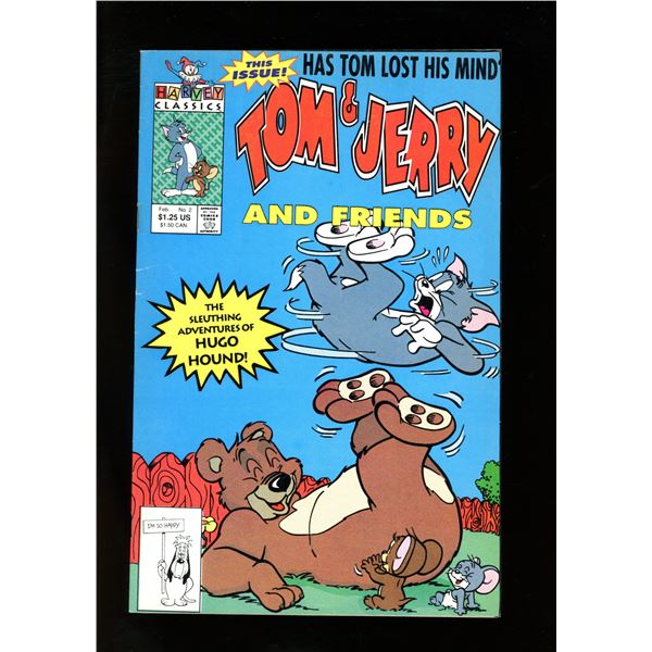 Harvey Comics Tom and Jerry and Friends #2