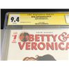 Image 2 : Archie Comics Betty and Veronica #1 GCG 9.4 Signed By Adam Hughes