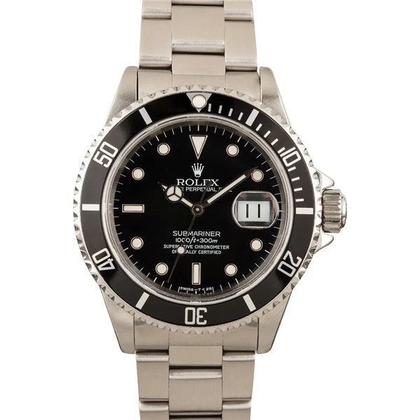 Pre-owned Rolex  Submariner 16610