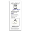 Image 3 : 2.37CT NATURAL CEYLON BLUE SAPPHIRE 14K WHITE GOLD RING