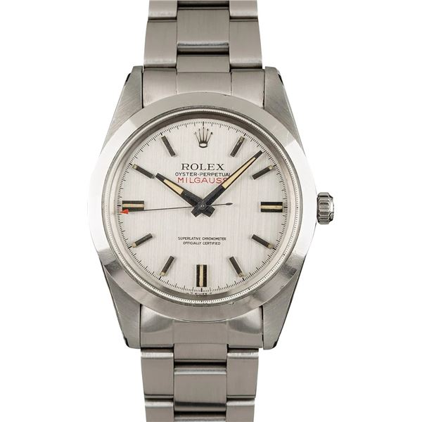 Pre-owned Rolex  Milgauss 1019