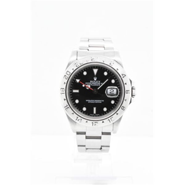 Pre-owned ROLEX EXPL II Model #16570 S/S 40MM