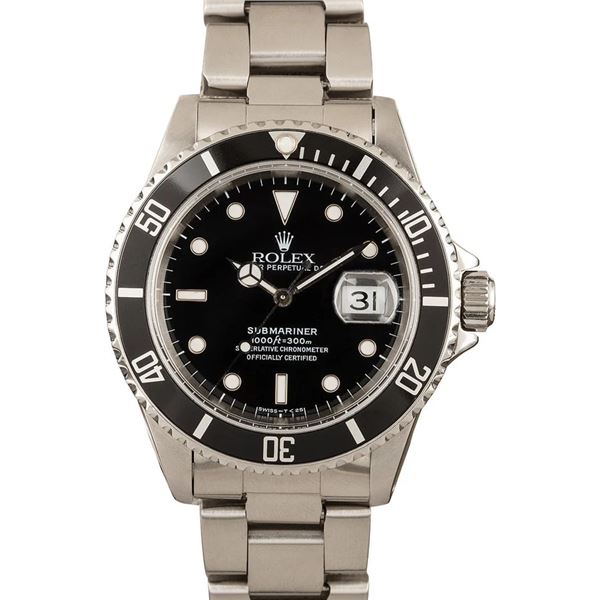 Pre-owned Rolex Submariner 16610