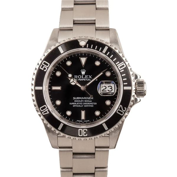 Pre-owned Rolex Submariner 16610