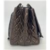 Image 2 : Chanel Metallic Bronze Quilted Leather Classic Flap Shopping Tote