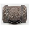 Image 4 : Chanel Metallic Bronze Quilted Leather Classic Flap Shopping Tote