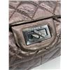Image 7 : Chanel Metallic Bronze Quilted Leather Classic Flap Shopping Tote