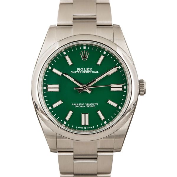 Pre-owned Rolex  Oyster Perpetual 41 - 124300