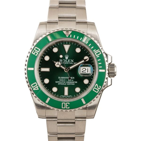 Pre-owned Rolex  Submariner 116610LV