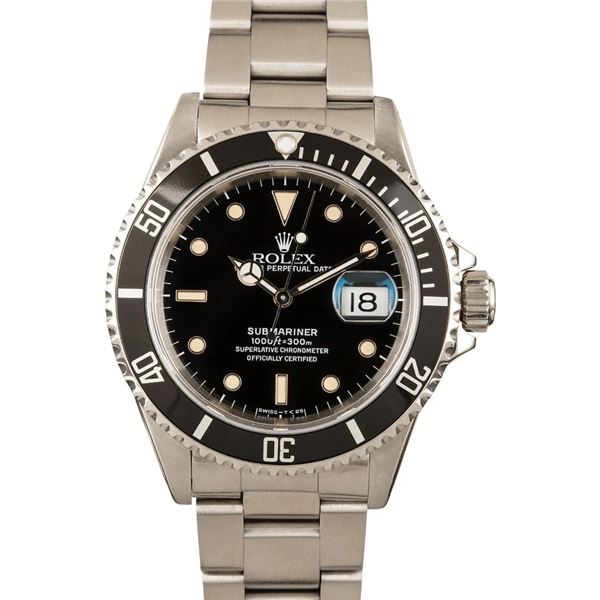 Pre-owned Rolex Submariner 16610