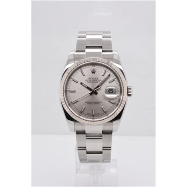 Pre-owned ROLEX DATEJUST Model #116234 S/S 36mm