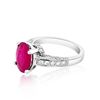 Image 2 : 2.11CT NATURAL RUBY 14K W/G RING