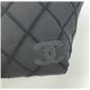 Image 5 : Chanel Black Canvas Raw Edge Tote Bag